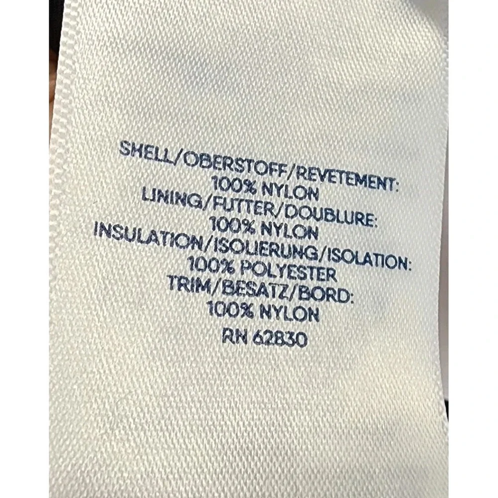 Lands' End Squall Snow Pants Bibs Youth 5 Navy Blue Reinforced Iron Knees & Seat